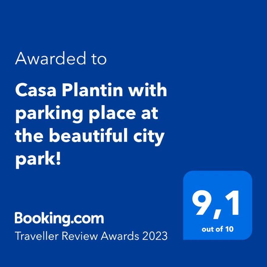 安特卫普Casa Plantin With Parking Place At The Beautiful City Park!公寓 外观 照片